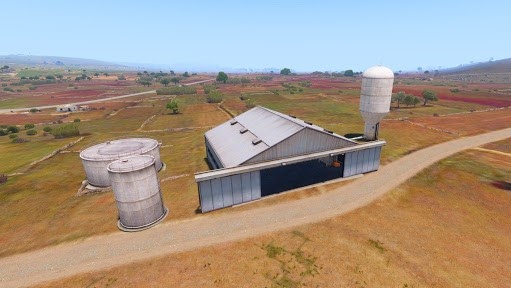 An aerial view of the processor.