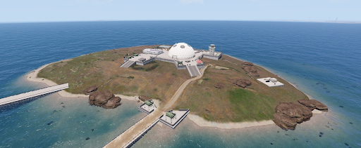 View of the entire Jail Island.