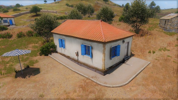 A "two-crater" house. It's listed in-game as the House (Small).