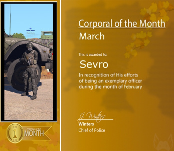 Corporal of the Month